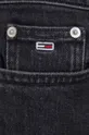 čierna Rifľové krátke nohavice Tommy Jeans