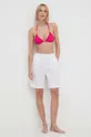 biały Max Mara Beachwear szorty plażowe Damski