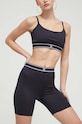 Juicy Couture szorty z elastanem czarny JCSHS223412.101