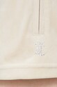 Juicy Couture szorty welurowe beżowy JCWH121001.246