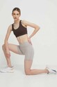 Reebok szorty treningowe LUX COLLECTION 100076148 szary SS24