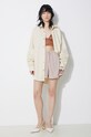 adidas Originals pantaloncini 3 Stripe Short French Terry IP0694 beige SS24