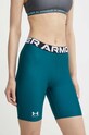 Under Armour pantaloni scurți de antrenament HG Authentics tricotaj verde 1383627