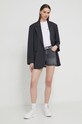 Джинсові шорти Karl Lagerfeld Jeans 241J1121 сірий SS24