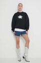 Rifľové krátke nohavice Karl Lagerfeld Jeans 241J1130 tmavomodrá SS24