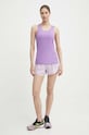 Under Armour pantaloni scurți de alergare Fly By 1382438 violet SS26