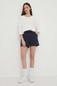Gant pantaloni scurti 4200852 bleumarin SS24