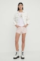 Rifľové krátke nohavice Levi's 56327 ružová SS25