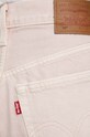 Levi's pantaloni scurti jeans roz 56327