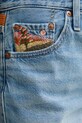Levi's szorty jeansowe 85833 niebieski