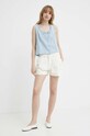 Levi's pantaloni scurti jeans A7513 bej SS24