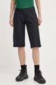 Picture pantaloni scurți outdoor Vellir Long panza negru WSH080
