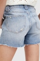Джинсові шорти AllSaints IDAHO WESTERN SHORT блакитний WE516Z