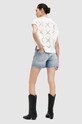 Джинсові шорти AllSaints IDAHO WESTERN SHORT WE516Z блакитний