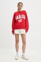 Kraťasy American Vintage SHORT COURT HAPY09AE24 béžová AW24