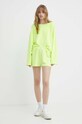 American Vintage szorty SHORT COURT HAPY09AE24 zielony AW24