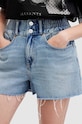 Oblečenie Rifľové krátke nohavice AllSaints HAILEY DENIM SHORT W006EA modrá