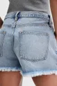 niebieski AllSaints szorty jeansowe bawełniane HEIDI DENIM SHORT