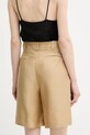 Îmbrăcăminte La Petite Française pantaloni scurți din amestec de in SAVOUREUX PFSAVOUREUX verde