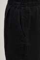 Sisley pantaloni scurti din in negru 41I4L901F