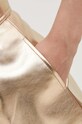 Kraťasy Never Fully Dressed Vegan Leather zlatá NFDTR335