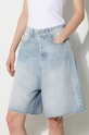 Traper kratke hlače VETEMENTS Denim Shorts plava UE64SS200N