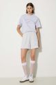 Kratke hlače Sporty & Rich LA Athletic Group Gym Shorts SH021S402LH siva SS24