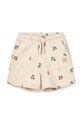 Liewood szorty bawełniane dziecięce Gram Printed Sweatshorts LW17097 różowy SS24
