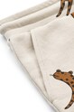 Liewood szorty bawełniane dziecięce Gram Printed Sweatshorts beżowy LW17097