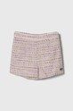 Дитячі шорти з домішкою вовни Guess візерунок рожевий J4RD18.WFYA0.PPYH