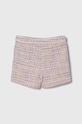 Guess pantaloni scurți din amestec de lână pentru copii J4RD18.WFYA0.PPYH roz SS24