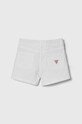 Дитячі джинсові шорти Guess J4RD19.WE620.PPYH білий SS24