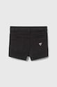 Guess pantaloni scurti din denim pentru copii K4RD07.WE620.PPYH negru AA00