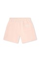 Детские хлопковые шорты Kenzo Kids K60232. розовый SS24
