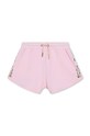 Детски памучен къс панталон Michael Kors R30115.156 розов SS24