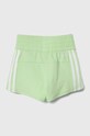 adidas pantaloni scurti copii IR9407 verde SS24