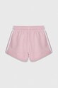 Fete adidas pantaloni scurti copii IS2625 roz