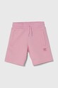 Дитячі шорти adidas Originals casual рожевий IP3044