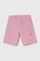 rózsaszín adidas Originals gyerek rövidnadrág Lány