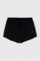 Detské krátke nohavice Abercrombie & Fitch s elastanom čierna KI249.4067
