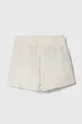 Detské bavlnené šortky Sisley biela