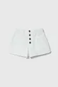 bela Otroške kratke hlače iz jeansa United Colors of Benetton Dekliški