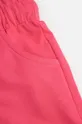 ružová Detské bavlnené šortky Coccodrillo