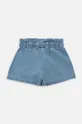 Otroške bombažne kratke hlače Coccodrillo modra