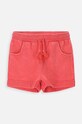 Coccodrillo pantaloni scurți din bumbac pentru copii casual rosu WC4120401OWJ