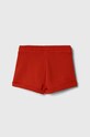 United Colors of Benetton szorty bawełniane dziecięce 3J68C901C.G.Sea.PPYH czerwony SS24