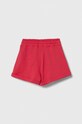 United Colors of Benetton pantaloni scurți din bumbac pentru copii 3J68C901C.G.Sea.PPYH roz SS24