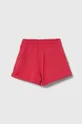 Otroške bombažne kratke hlače United Colors of Benetton roza