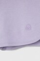 Fete United Colors of Benetton pantaloni scurți din bumbac pentru copii 3J70G900O.P.Sea.PPYH violet
