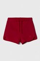 United Colors of Benetton pantaloni scurți din bumbac pentru copii casual roz 3J70G900O.P.Sea.PPYH